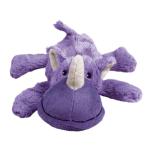 KONG Cozie Rhino Cuddle Dog Toy - Small