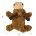 KONG Cozie Marvin Moose Plush Toy for Medium Dogs