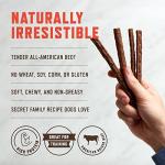 Rocco & Roxie - Jerky Dog Treats Made in USA – Puppy Supplies - Healthy Treats for Potty Training - High Value Real Meat Slow Roasted Snacks for Small, Medium and Large Dogs and Puppies - Soft Chews