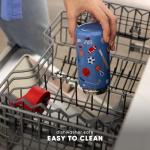 Kids Insulated Tumbler with Straw - Pink Ballerina