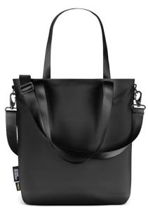 Stylish Black Tote Bag for Work and Travel