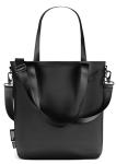Stylish Black Tote Bag for Work and Travel