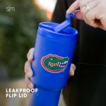 LSU Tigers 30 oz Insulated Tumbler with Straws