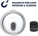 YETI 30 oz Rambler Tumbler, Sandstone Pink