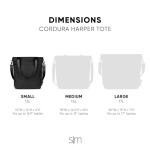 Stylish Black Tote Bag for Work and Travel