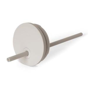 Simple Modern Tumbler Lid with Straw - Almond Birch