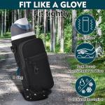 Water Bottle Carrier Bag with Phone Pocket