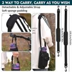 Water Bottle Carrier Bag with Phone Pocket
