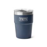 YETI 16 oz Navy Insulated Stackable Tumbler