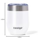 Contigo River North Gold Stainless Steel Wine Tumbler