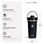 Hydro Flask Insulated Gym Shaker Bottle 24 Oz