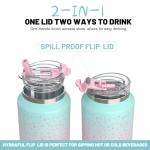 64 oz Insulated Tumbler with Handle and Straw