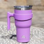 Konokyo 20 oz Lavender Insulated Tumbler with Handle