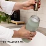 Insulated Stainless Steel Water Bottle with Straw - 34oz