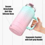 64 oz Insulated Tumbler with Handle and Straw