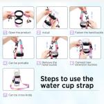 Universal Water Bottle Holder with Carabiner