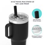 30 oz Replacement Straw Lid for YETI Tumblers