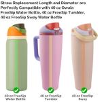 Replacement Straws for Owala FreeSip Water Bottle