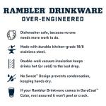 YETI Rambler 26 oz Insulated Bottle with Straw