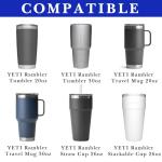 Linkidea Silicone Boot for YETI Tumblers (2 Pack)