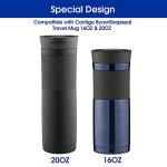 4-Pack Replacement Seals for Contigo Travel Mugs