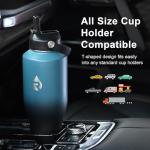 RAYMYLO 40 oz Insulated Water Bottle with Straw