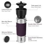 Yawbay 16 oz Insulated Travel Coffee Mug