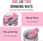 Leakproof Replacement Lid for 40-50 oz Tumblers