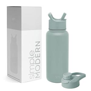 32oz Simple Modern Insulated Water Bottle - Sea Glass