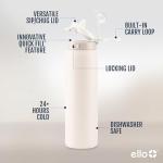 Ello Pop & Fill 22oz Insulated Water Bottle