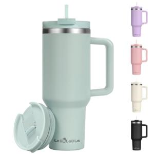 40oz Blue Haze Insulated Tumbler with Handle