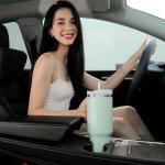 40oz Blue Haze Insulated Tumbler with Handle