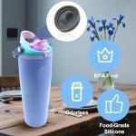 4-Pack Owala FreeSip Replacement Stoppers - Gray