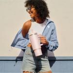 40 oz Cotton Candy Insulated Tumbler with Straw