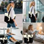 Large Insulated Tote Bag with Cup Holder