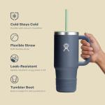 Hydro Flask 24 Oz Kids Travel Tumbler - Seaspray Blue