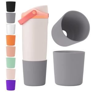 Silicone Boot for Owala Tumblers, Light Gray