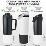 2 Pack Silicone Boot for Owala Water Bottles
