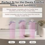 Leak-Proof Stoppers for Owala FreeSip Tumblers