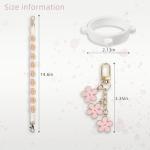 Owala Handle Strap and Charm Set (Pink)