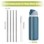 Metal Straw Set for Owala Water Bottle