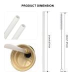 Owala Compatible Replacement Straw with Cleaning Brush