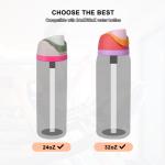 Owala Compatible Replacement Straw with Cleaning Brush