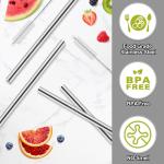 Owala Water Bottle Stainless Steel Straw Set