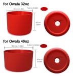 Silicone Boot for Owala Water Bottles - Anti-Slip