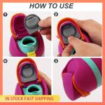 16Pcs Silicone Lid Stoppers for Owala Bottles