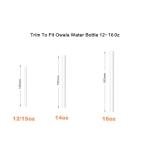 Owala Water Bottle Straw Replacement Set, 6 Pack