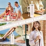 Stanley Cup Accessories Set: Straws, Brush, Charms