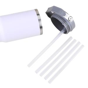 5-Pack Durable Reusable Straws for Stanley Mugs