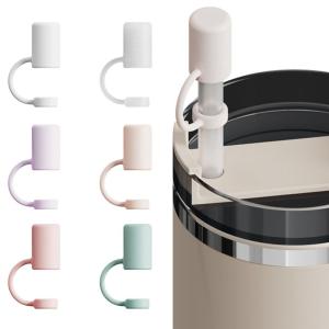 Silicone Splash-Proof Straw Tips for Tumblers